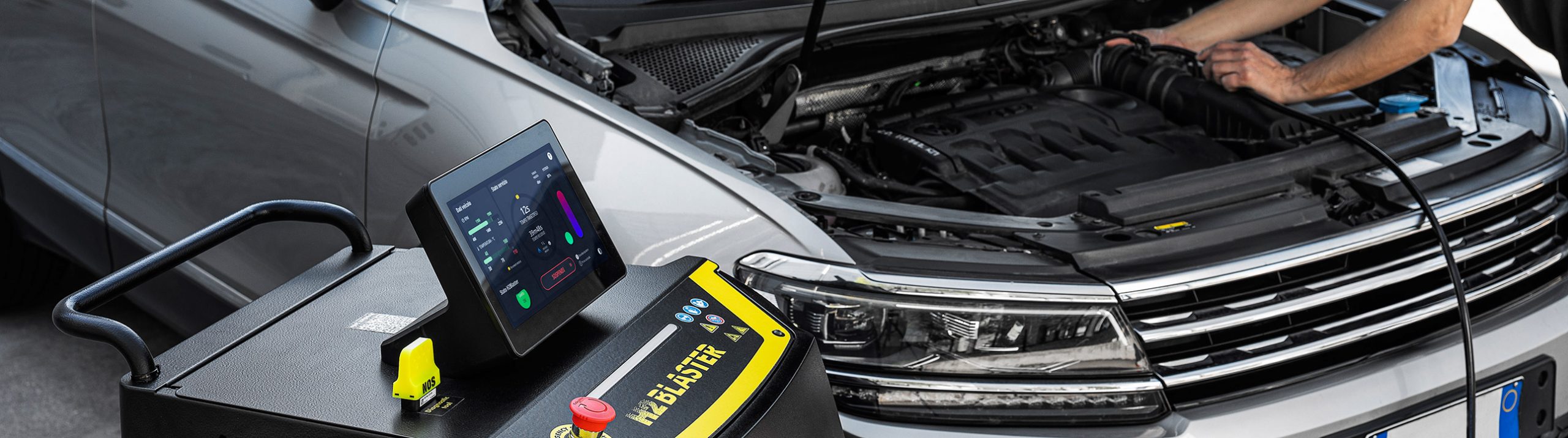 H2-Blaster<br />
Motor- und Brennraumreinigung mit Wasserstoff